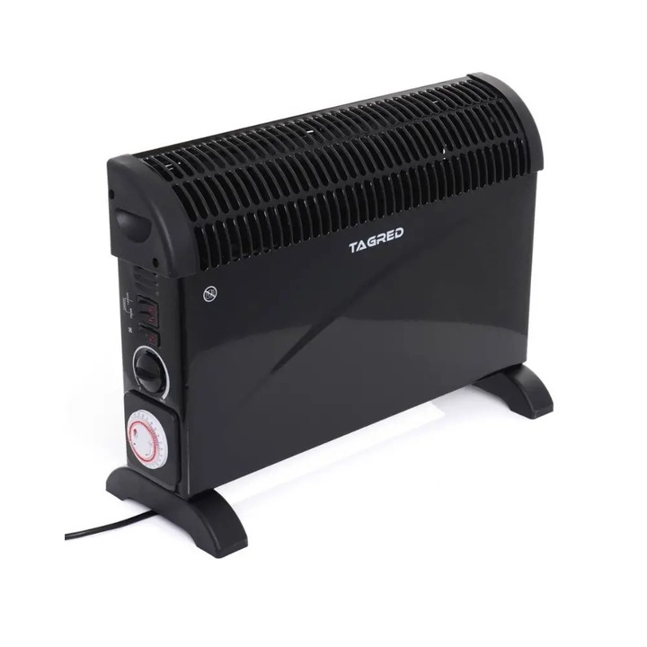 Elektromos fűtőtest, Tagred TA903, időzítővel, 2000 w, turbófúvás
