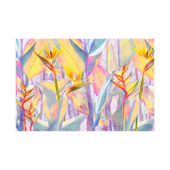 Fototapet autoadeziv, Lavabil, Playfull Leaves, 200x300 cm