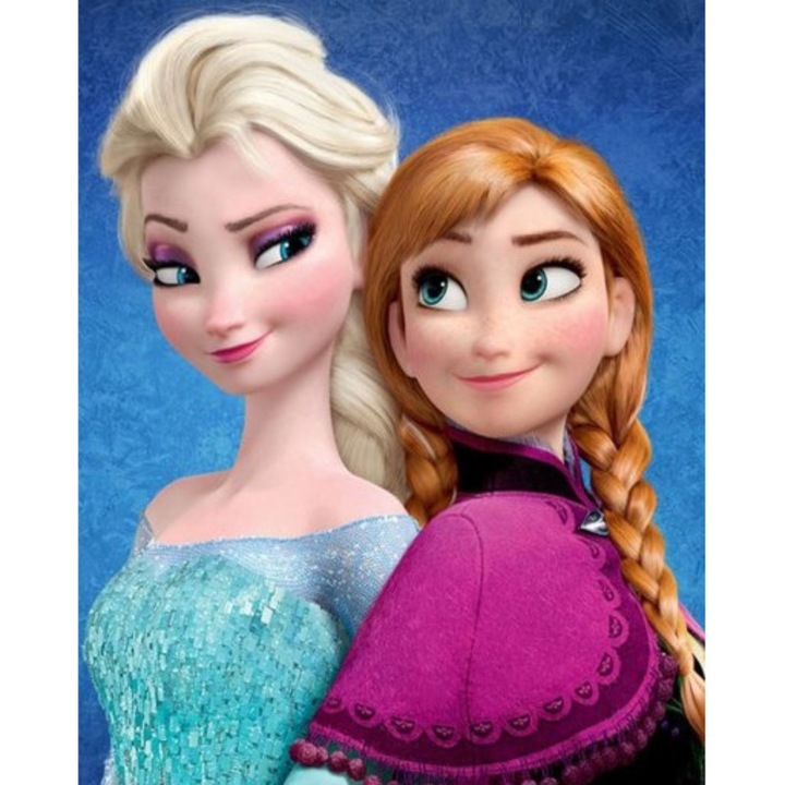 Set mozaic de broderie cu diamante 5D, model DP187, 40x30 cm, Multicolor