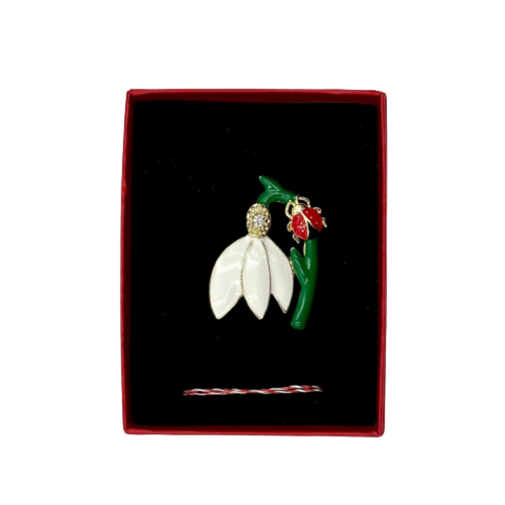 Martisor, tip brosa, ghiocel