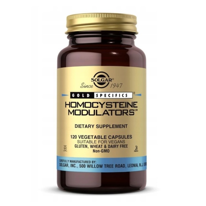 Supliment alimentar, Solgar Homocysteine Modulators, 120 capsule