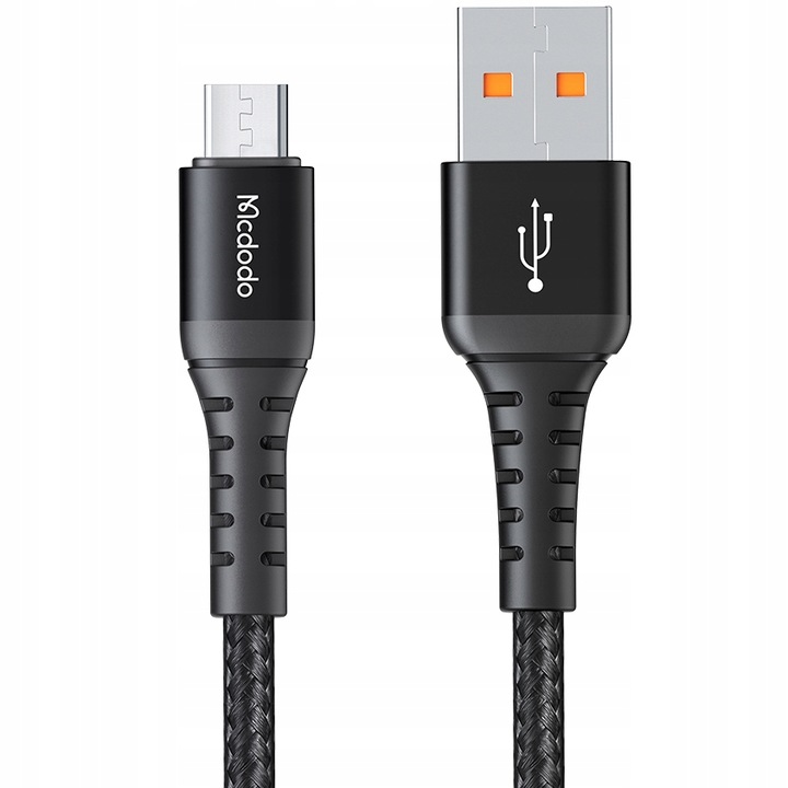Micro USB кабел Mcdodo, Бърз, Къс, QC 4.0, 20 см