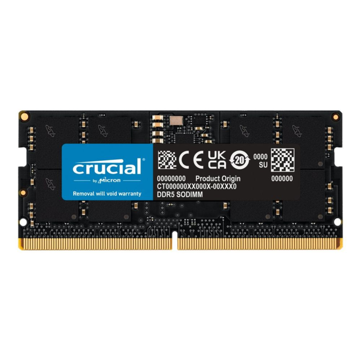 RAM памет, Crucial, 16GB, 5600MHz, DDR5, черен