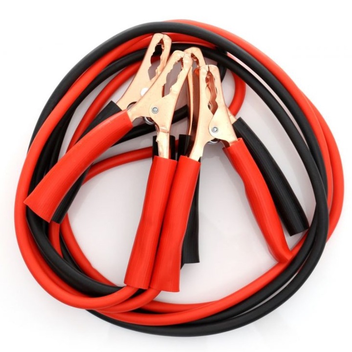 Autóindító kábelek 500A, Kraft&Dele, 2,5m