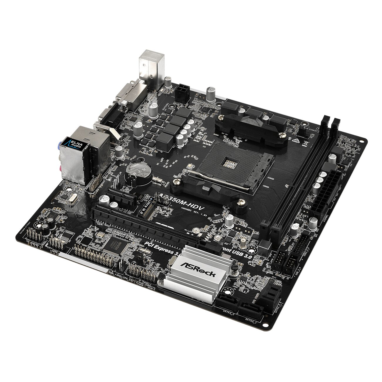 Placa de baza ASRock AB350M-HDV, Socket AM4 - eMAG.ro