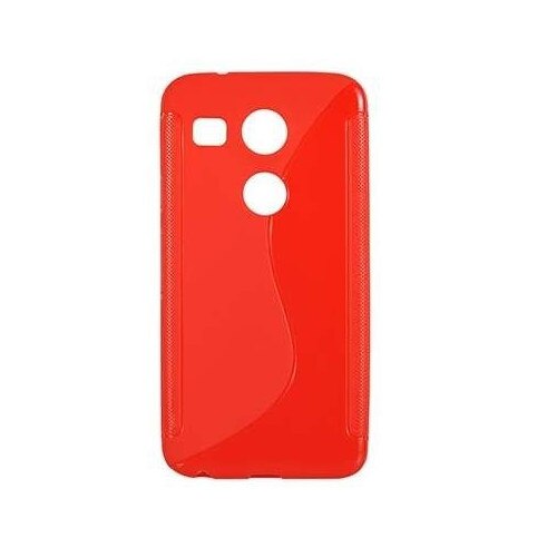 Husa LG G FLEX D958, S Line, Silicon, rosu