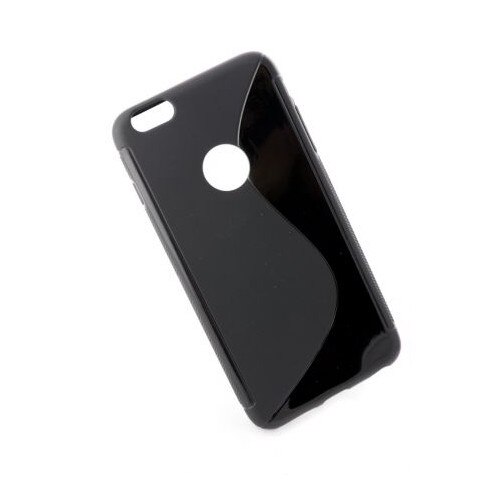 Husa Iphone 7 Plus, silicon, S Line, negru