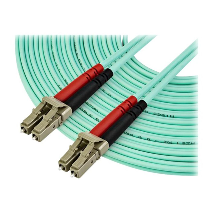 Оптичен кабел, StarTech, 10 м, Светлосин