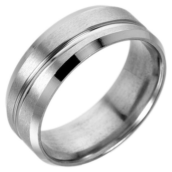 Inel, Izmael, Inox, Argintiu