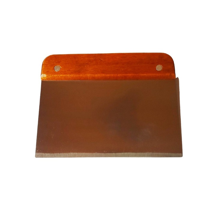 Spatula tésztavágáshoz vagy befejezéshez, tortadíszítéshez, barna, 14 cm, 376COF