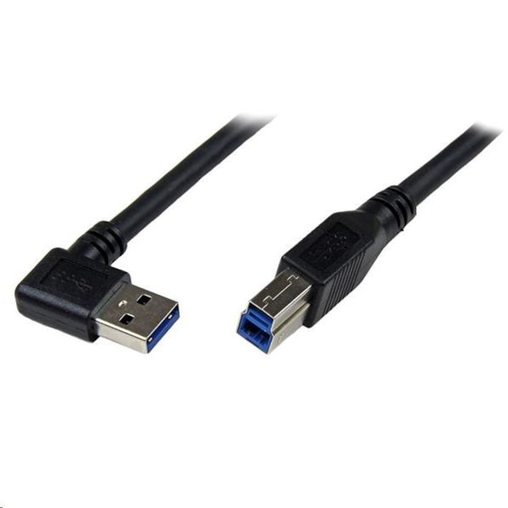 Кабел StarTech.com USB A -> USB B черен (USB3SAB1MRA) (USB3SAB1MRA) - кабел за принтер