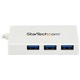 StarTech.com 4 Port USB-C to USB-A (3x) and USB-C (1x) Hub (HB30C3A1CFBW) (HB30C3A1CFBW)