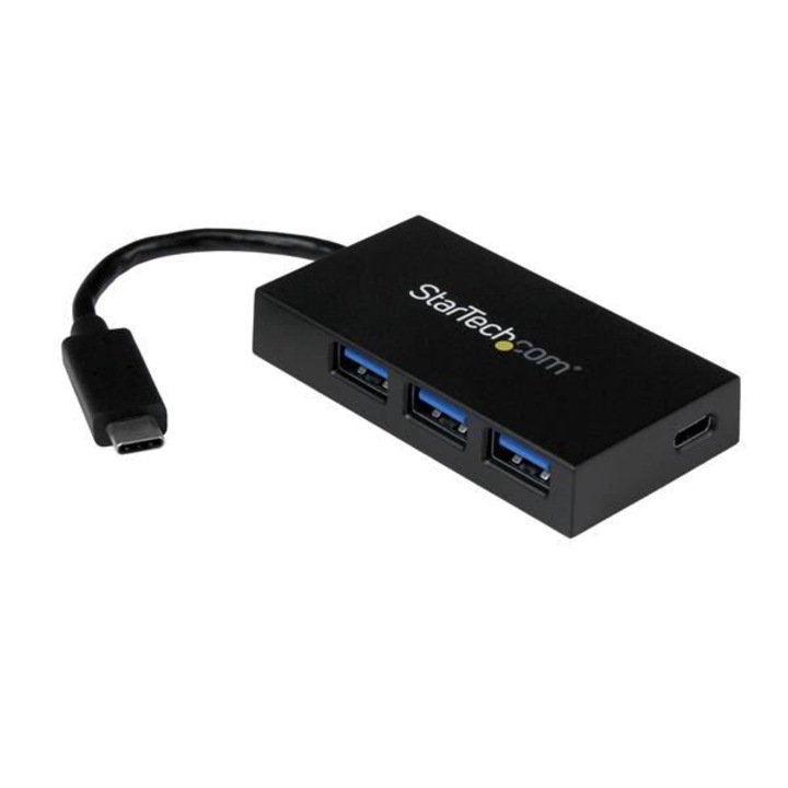 StarTech.com HB30C3A1CFB интерфейсен хъб USB 3.2 Gen 1 (3.1 Gen 1) Type-C 5000 Мбит/с Черен