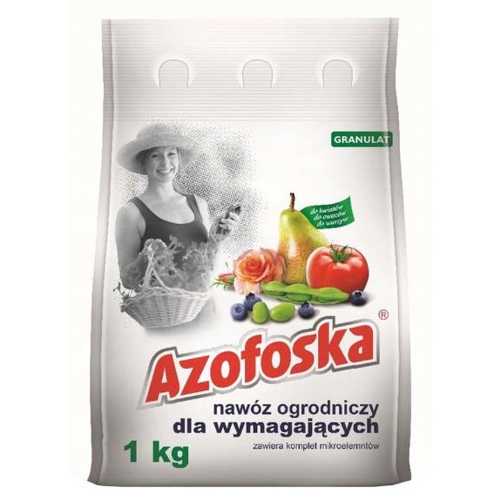 Ingrasamant penturu legume, flori si pomi fructiferi, Azofoska, 1kg