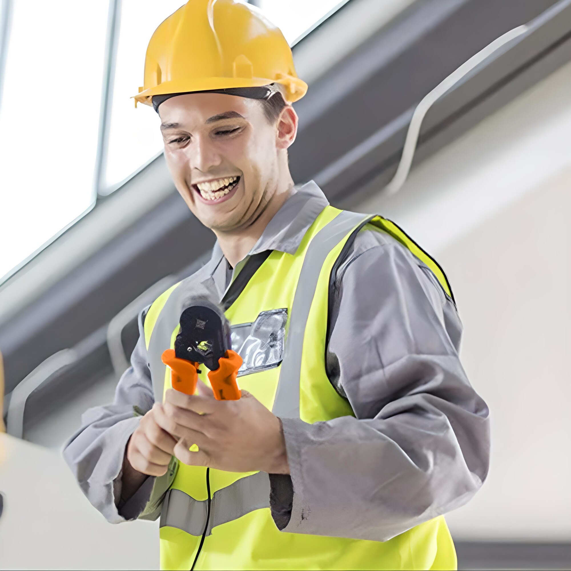 Клещи за кримпване, квадратни, 600 броя накрайници, стоманени, черни ...