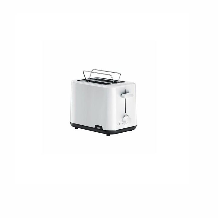 Тостер Braun, HT1010WH 2R, 900 w, бял