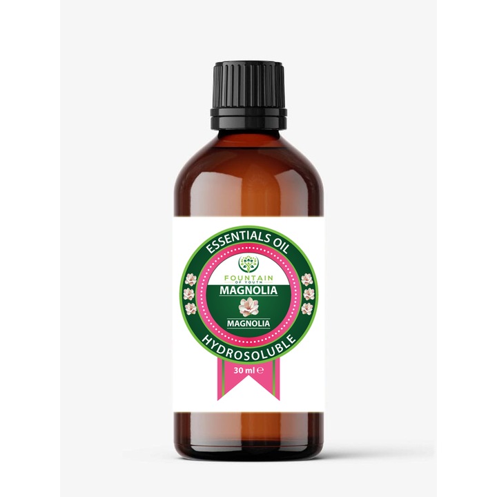 Magnolia, Ulei Parfumat Hidrosolubil, 30 ml, Fountain of Youth