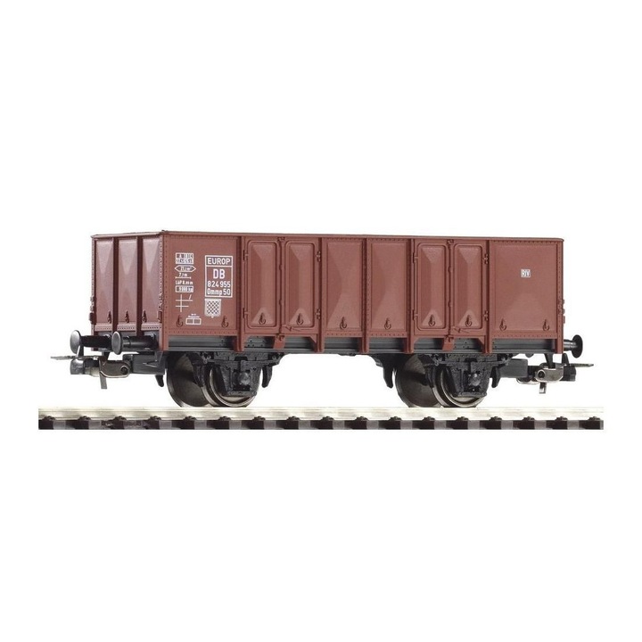 Vagon tren marfar Ommp DB III, Piko, Plastic, Maro