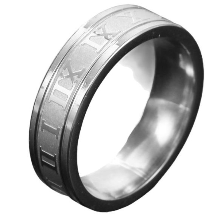 Izmael férfi gyűrű, 65 mm, ezüst