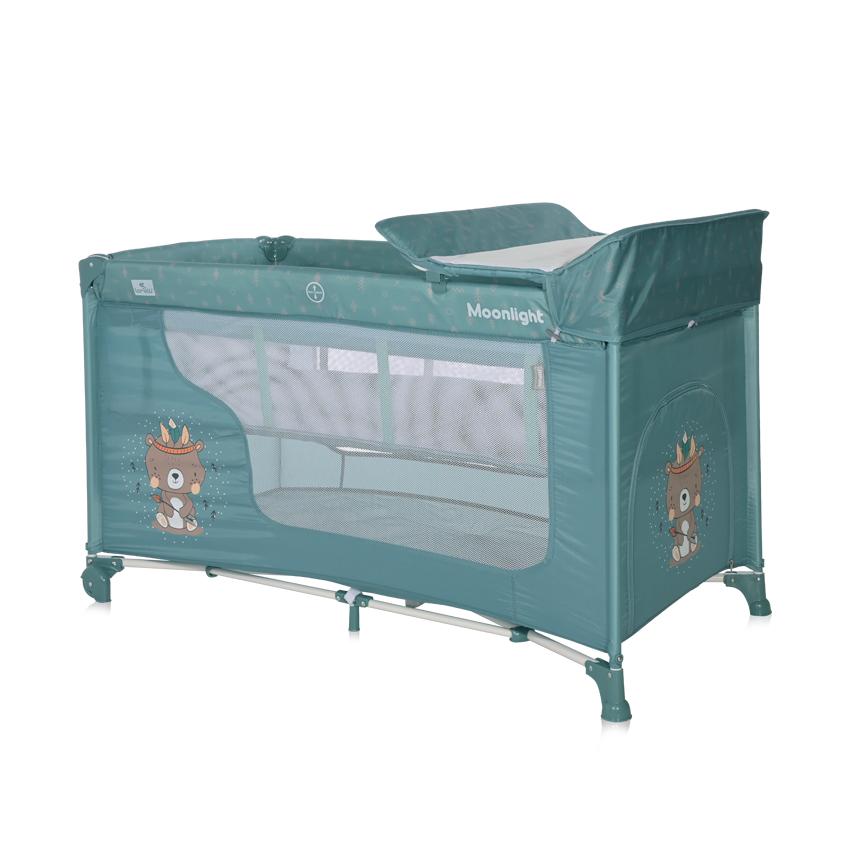 Patut pliabil, Lorelli, Moonlight, 2 nivele, Arctic Indian