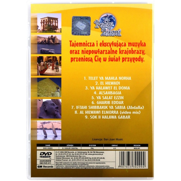 Perły Ziemi: Egipt [DVD]