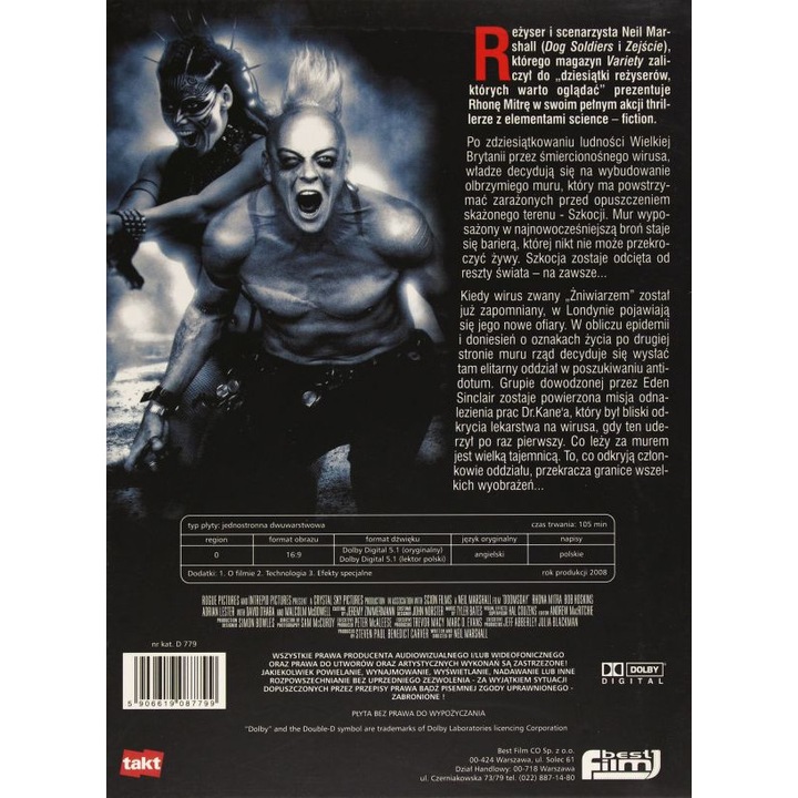 Денят на прокълнатите [DVD]