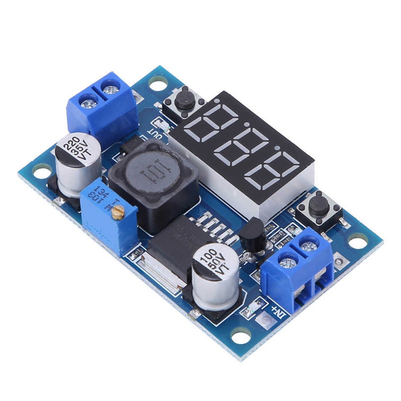 Регулатор на напрежение, Modulosy, Дисплей LM2596 DC DC, Син - eMAG.bg