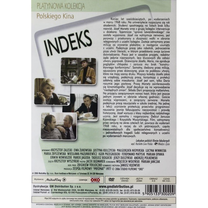 Indeks [DVD]