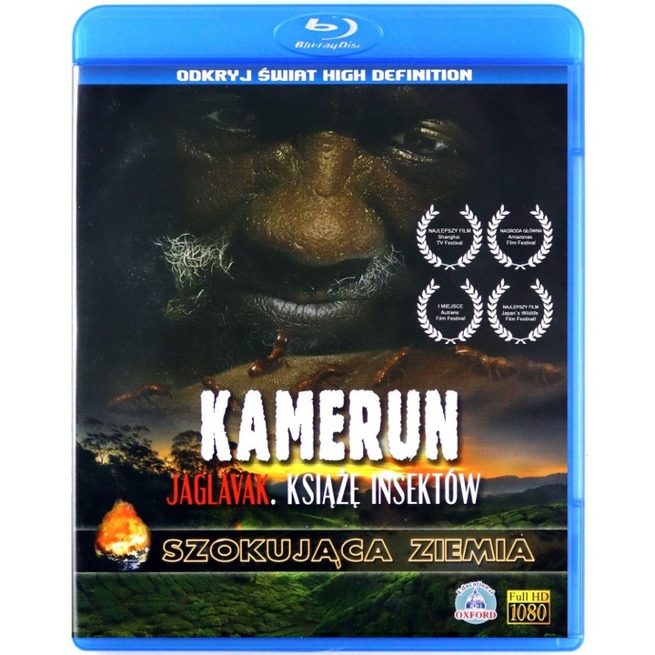 Szokująca Ziemia: Kamerun. Jaglavak Książę insektów [Blu-Ray]