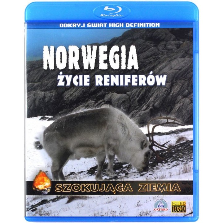 Szokująca Ziemia: Norwegia. Życie reniferów [Blu-Ray]