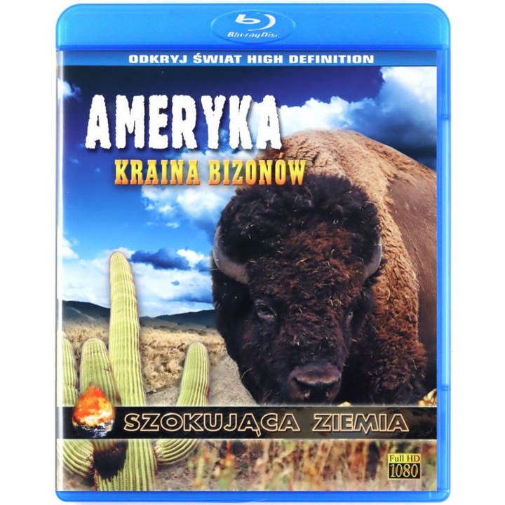 Szokująca Ziemia: Ameryka. Kraina bizonów [Blu-Ray]