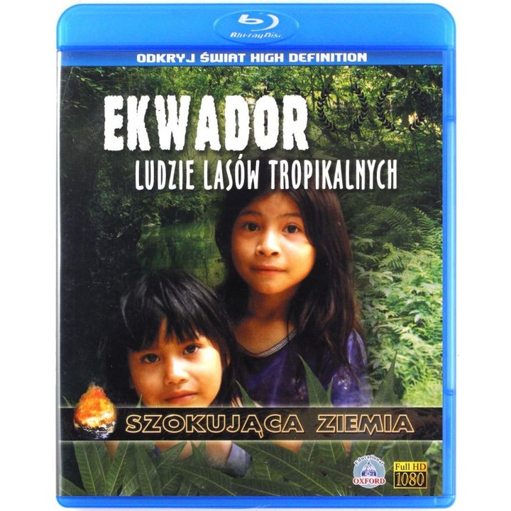 Szokująca Ziemia: Ekwador. Ludzie lasów tropikalnych [Blu-Ray]