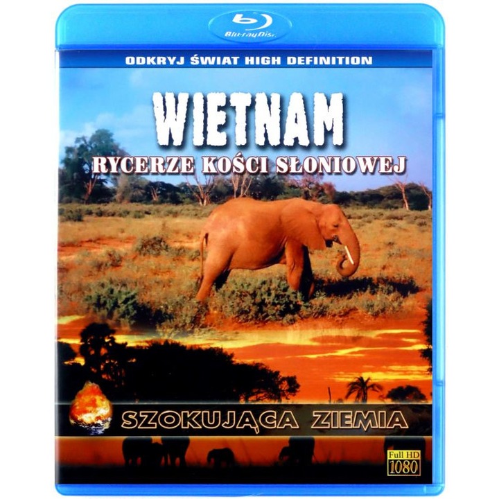 Szokująca Ziemia: Wietnam. Rycerze kości słoniowej [Blu-Ray]