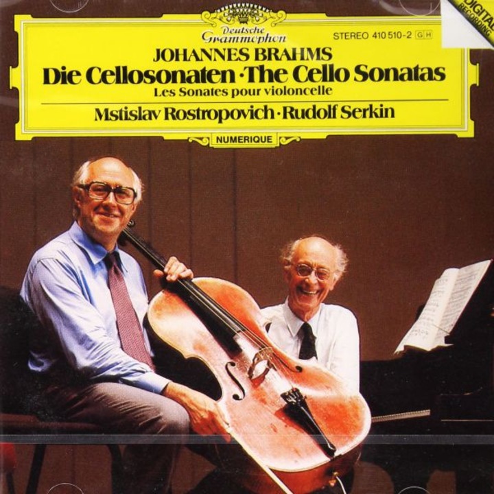 Serkin Rostropovich: Brahms:Cello Sonatas [CD]