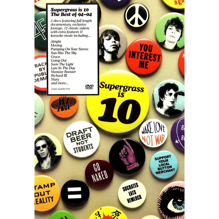 Supergrass: Supergrass Is 10: The Best Of Supergrass [2DVD]
