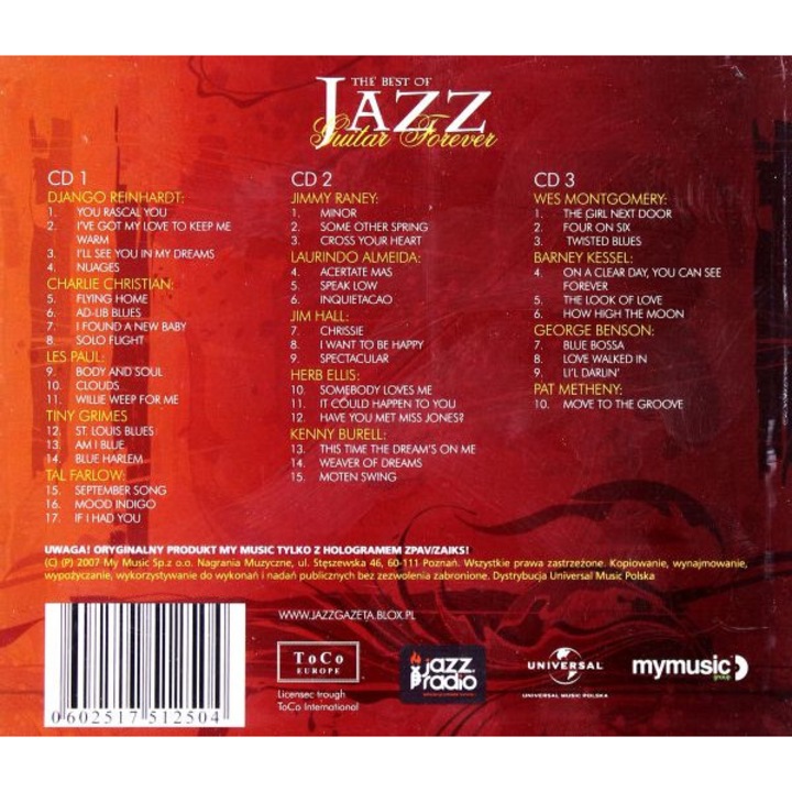 Best Guitar Jazz Forever [3CD]