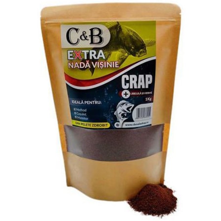 Nada C&B Extra Libelula si Vierme, 1kg, visinie