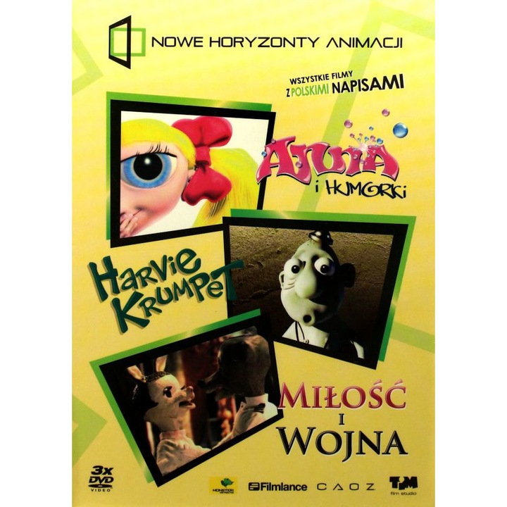 Nowe Horyzonty Animacji 1 BOX [3DVD]
