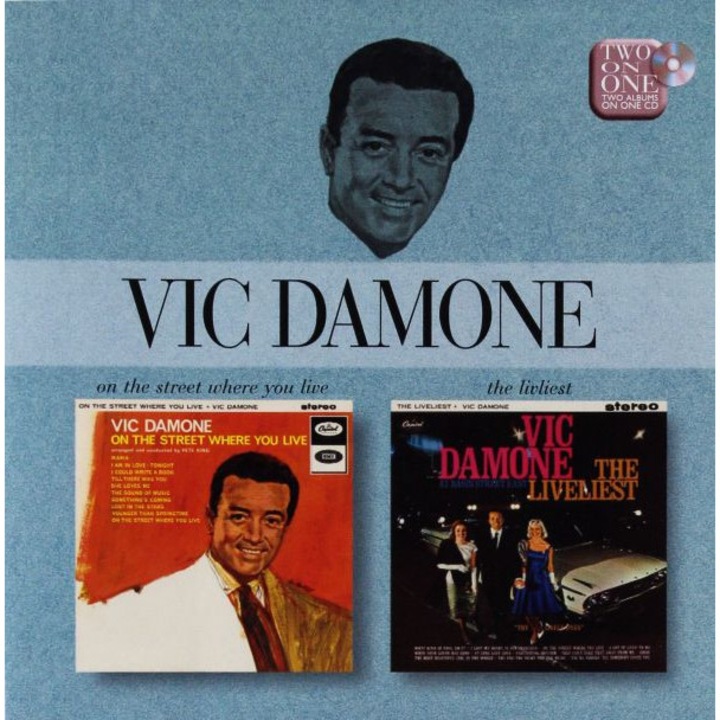 Vic Damone: On The Street Where You Live/The Livelie [CD]