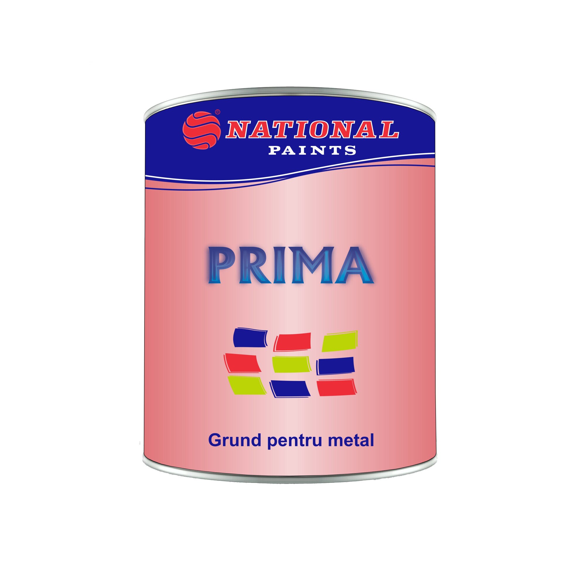 Grund Alchidic Prima Rosu Oxid 75 - G3,5L