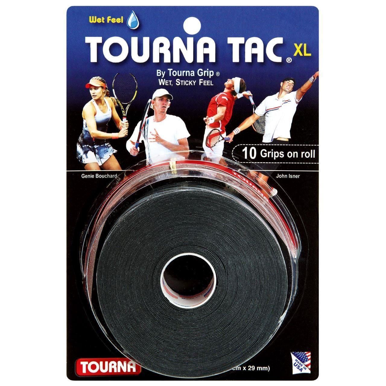 Overgrip TOURNA TAC, negru, 10 bucati