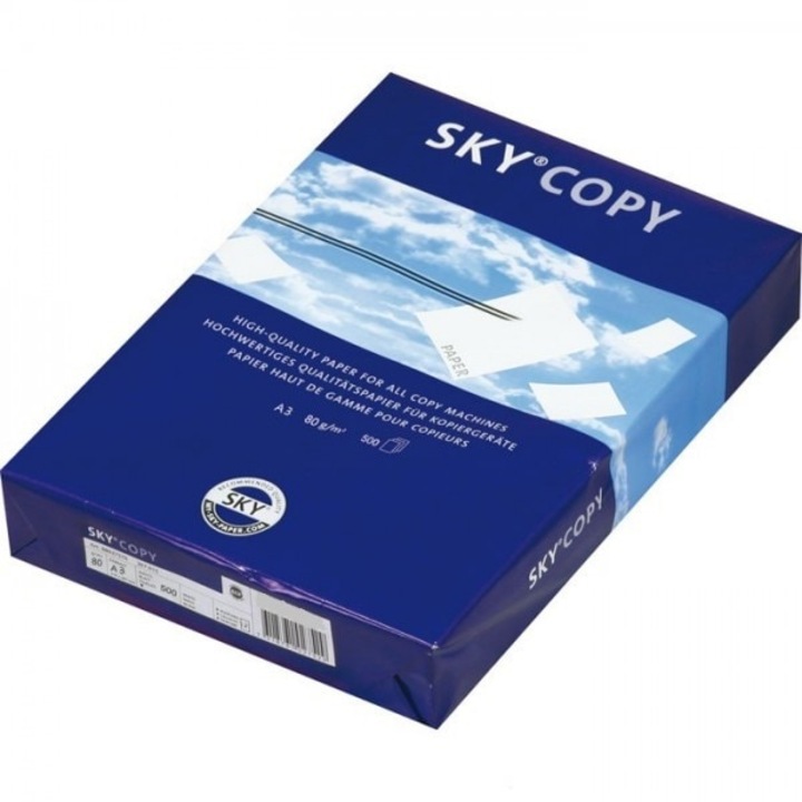 Papyrus SKY Copy A3-as papír, 80 g / m², 500 lap / tömb, Prémium minőség