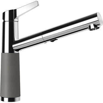 Baterie Granit Schock SC-510 cu Dus Extractibil Silverstone, finisaj granit, rotatie tija la 120 grade Baterie Granit Schock SC-510 cu Dus Extractibil Silverstone, finisaj granit, rotatie tija la 120 grade