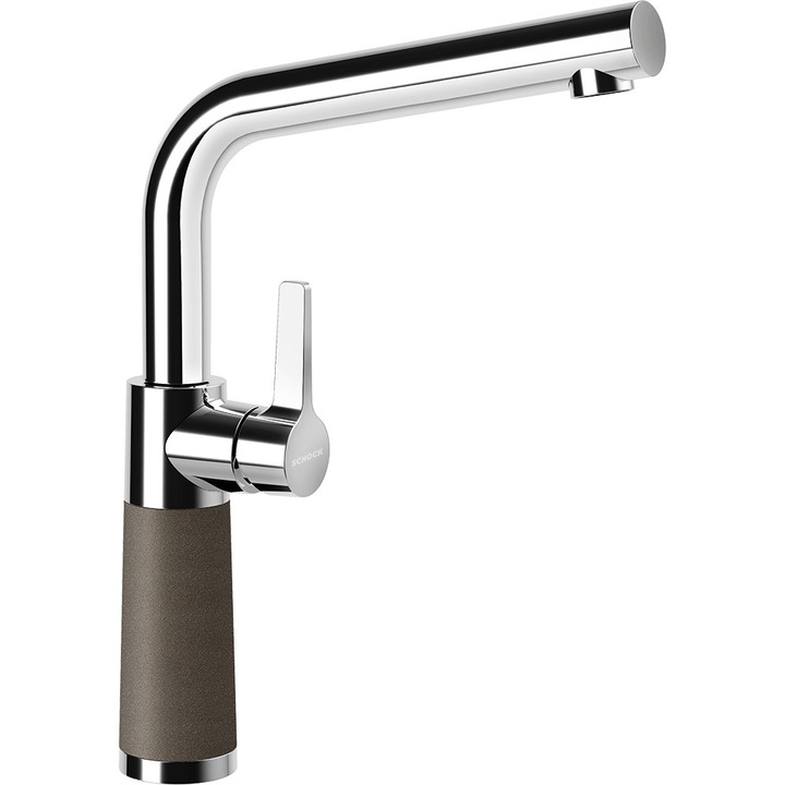 Гранит мсмесител Schock SC-540 Bronze, гранитно покритие, 360 градуса въртене