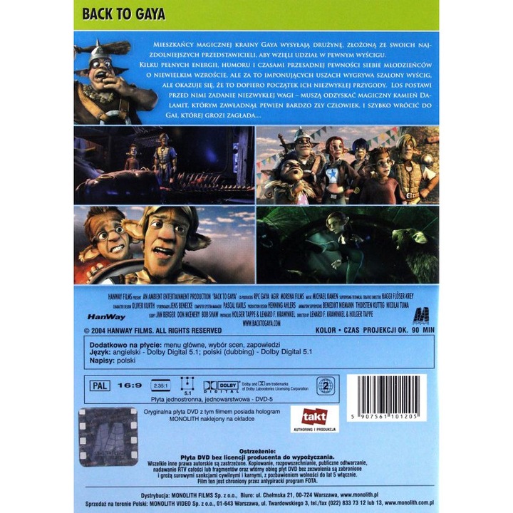 Magiczny kamień [DVD]