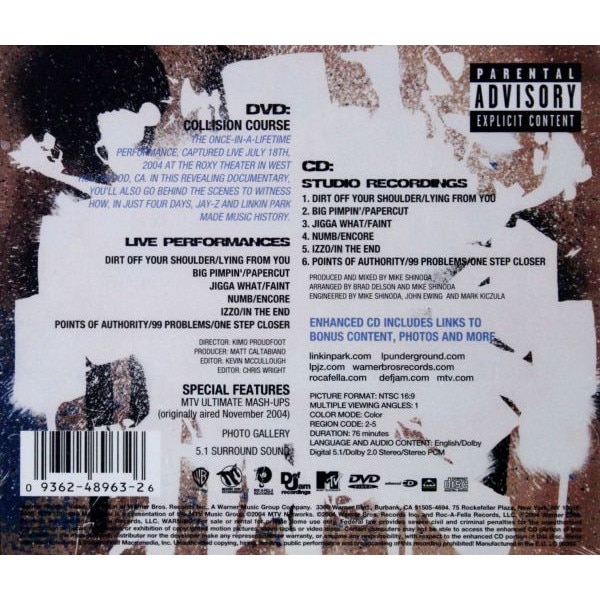 Jay-Z & Linkin Park-Collision Course-CD+DVD - eMAG.ro