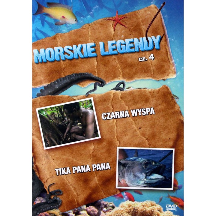 Morskie legendy 4 (Czarna wyspa; Tika Pana Pana) [DVD]