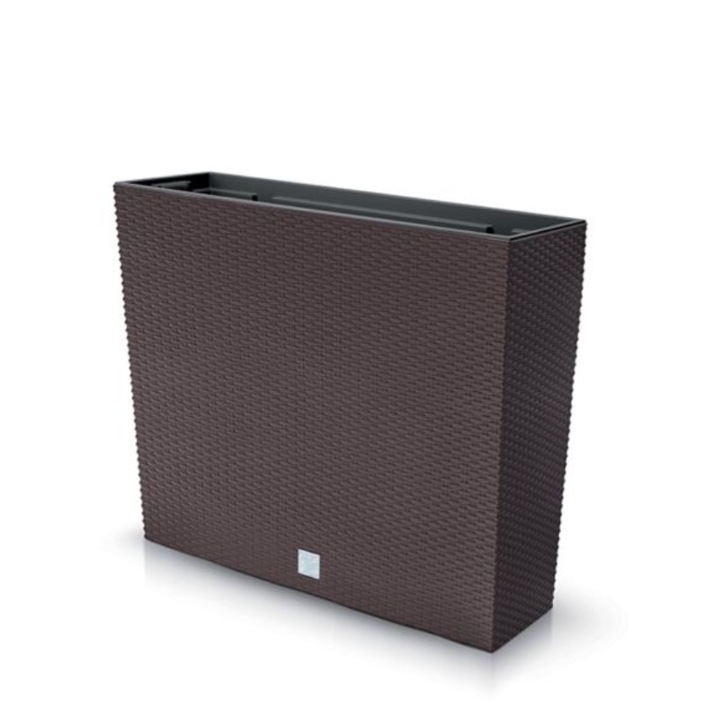 Dekoratív edény Prosperplast Rato Case Tower, 77 x 23,5 x 69 cm, barna