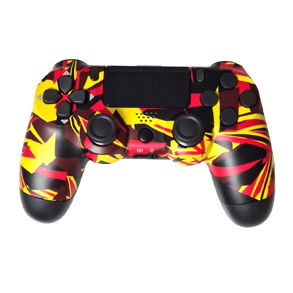 Ps4 Controller Emag Controller compatibil PS4 SIKS, wireless, Incarcare USB, Graffiti ...