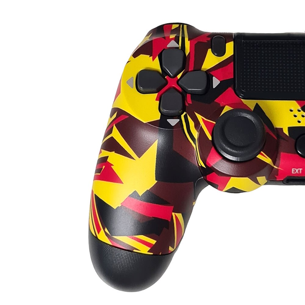 Ps4 Controller Emag Controller compatibil PS4 SIKS, wireless, Incarcare USB, Graffiti ...